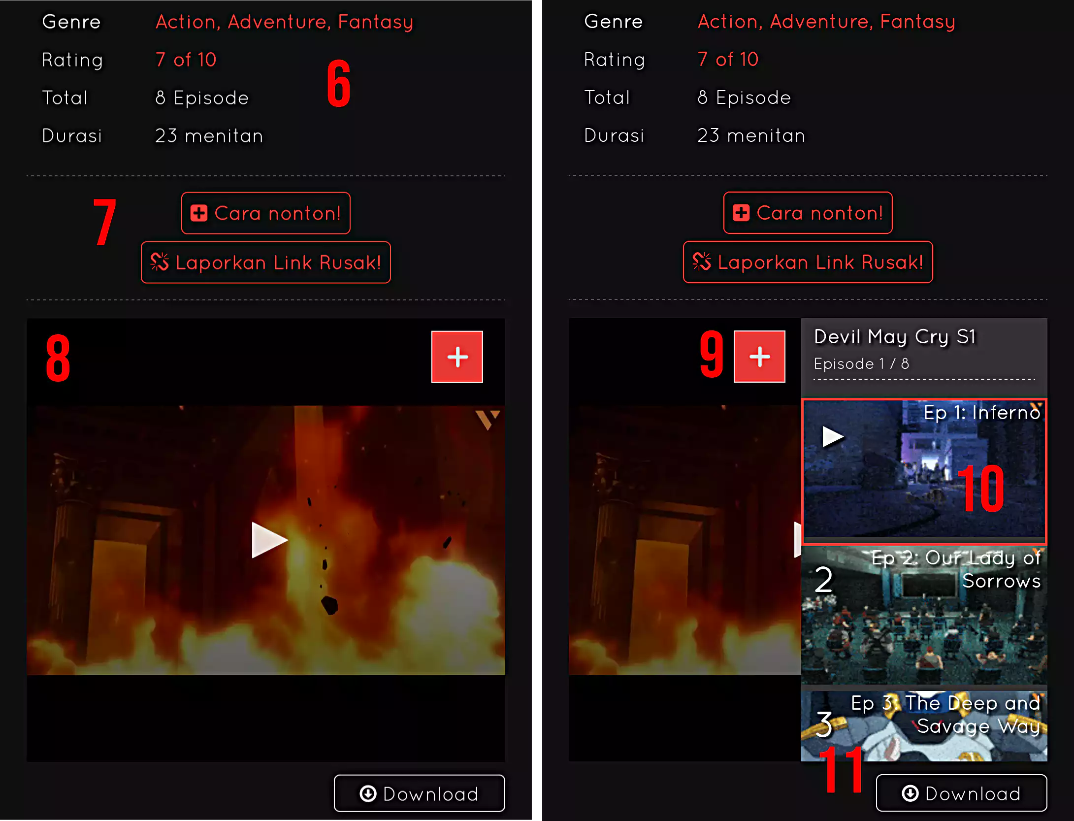 Fitur Vidlix