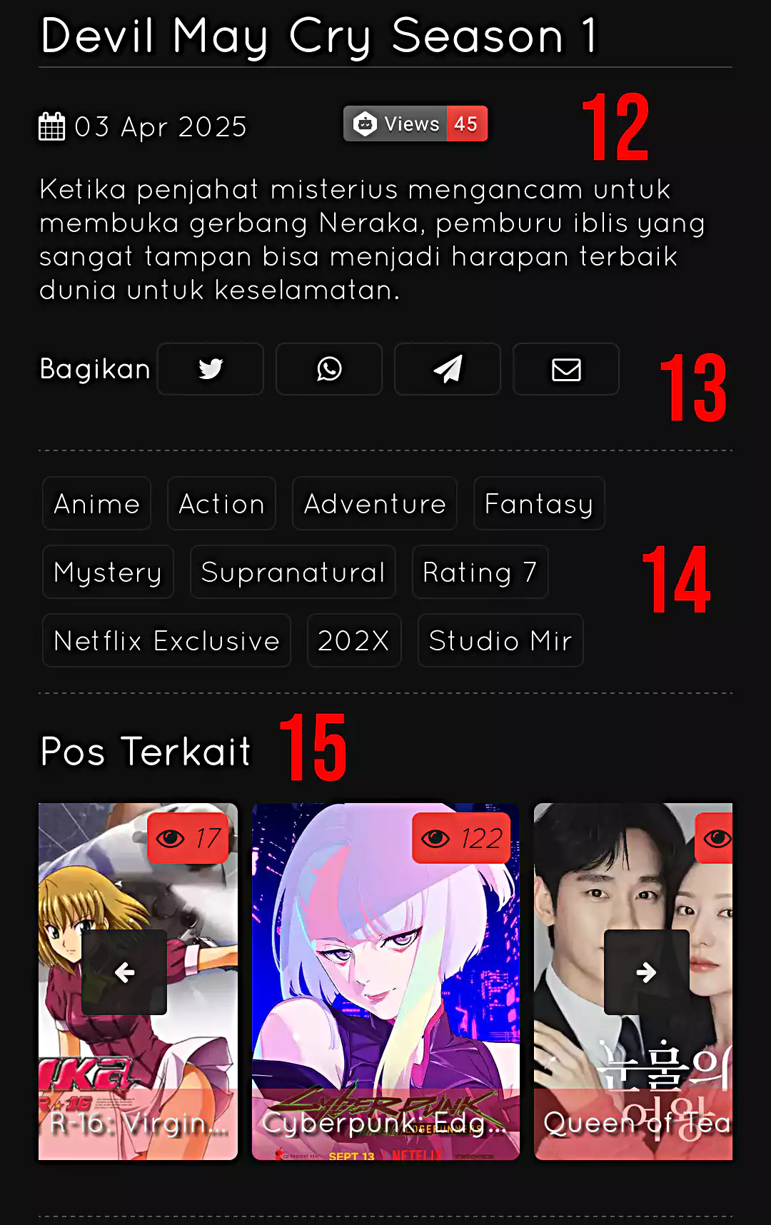 Fitur Vidlix